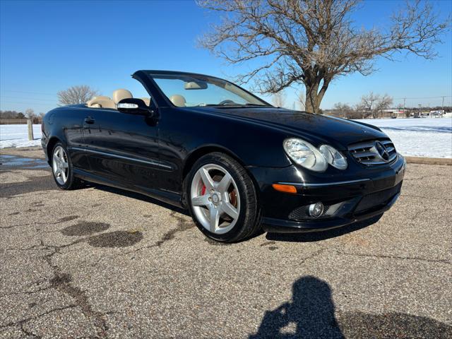 used 2008 Mercedes-Benz CLK-Class car, priced at $11,999