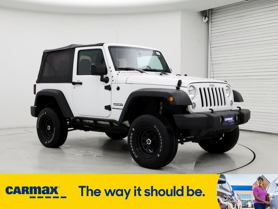 used 2017 Jeep Wrangler car, priced at $22,998