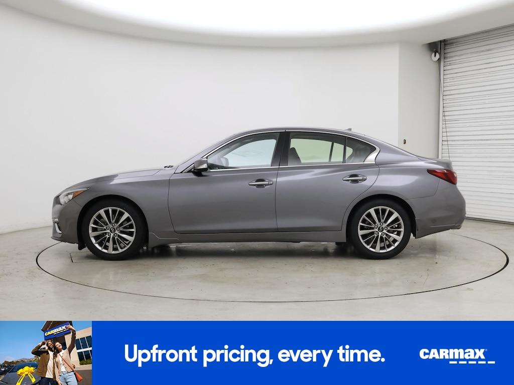 used 2022 INFINITI Q50 car, priced at $28,998