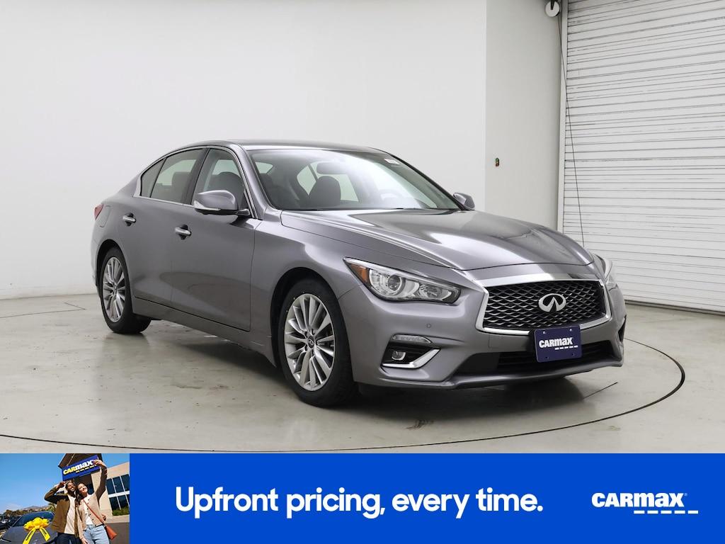used 2022 INFINITI Q50 car, priced at $28,998