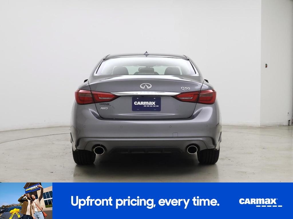 used 2022 INFINITI Q50 car, priced at $28,998