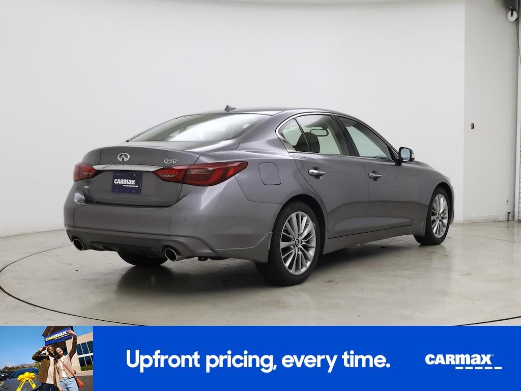 used 2022 INFINITI Q50 car, priced at $28,998
