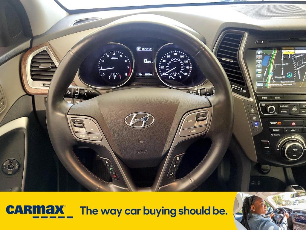 used 2017 Hyundai Santa Fe car, priced at $18,998