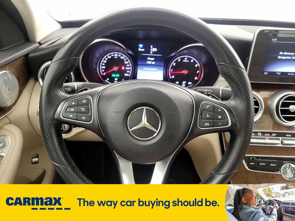 used 2015 Mercedes-Benz C-Class car, priced at $19,998