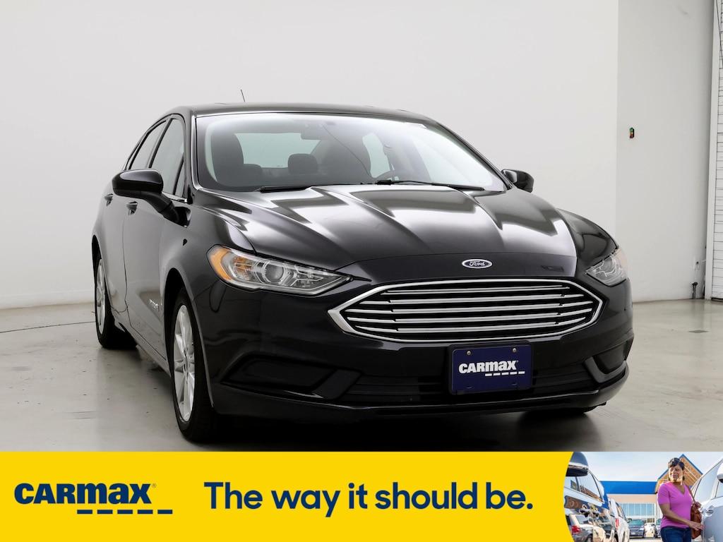 used 2017 Ford Fusion Hybrid car, priced at $15,998