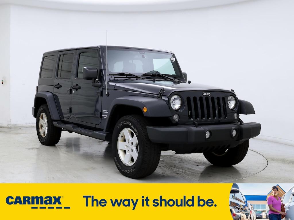 used 2017 Jeep Wrangler car, priced at $21,998