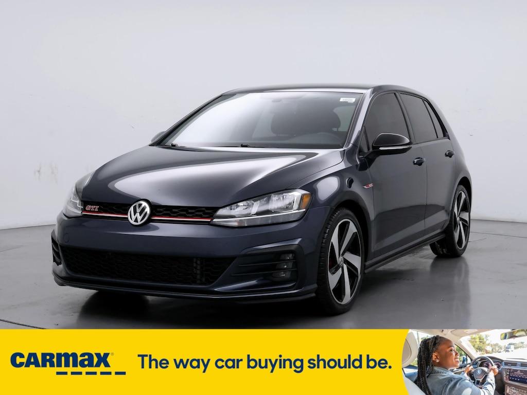 used 2021 Volkswagen Golf GTI car, priced at $24,998