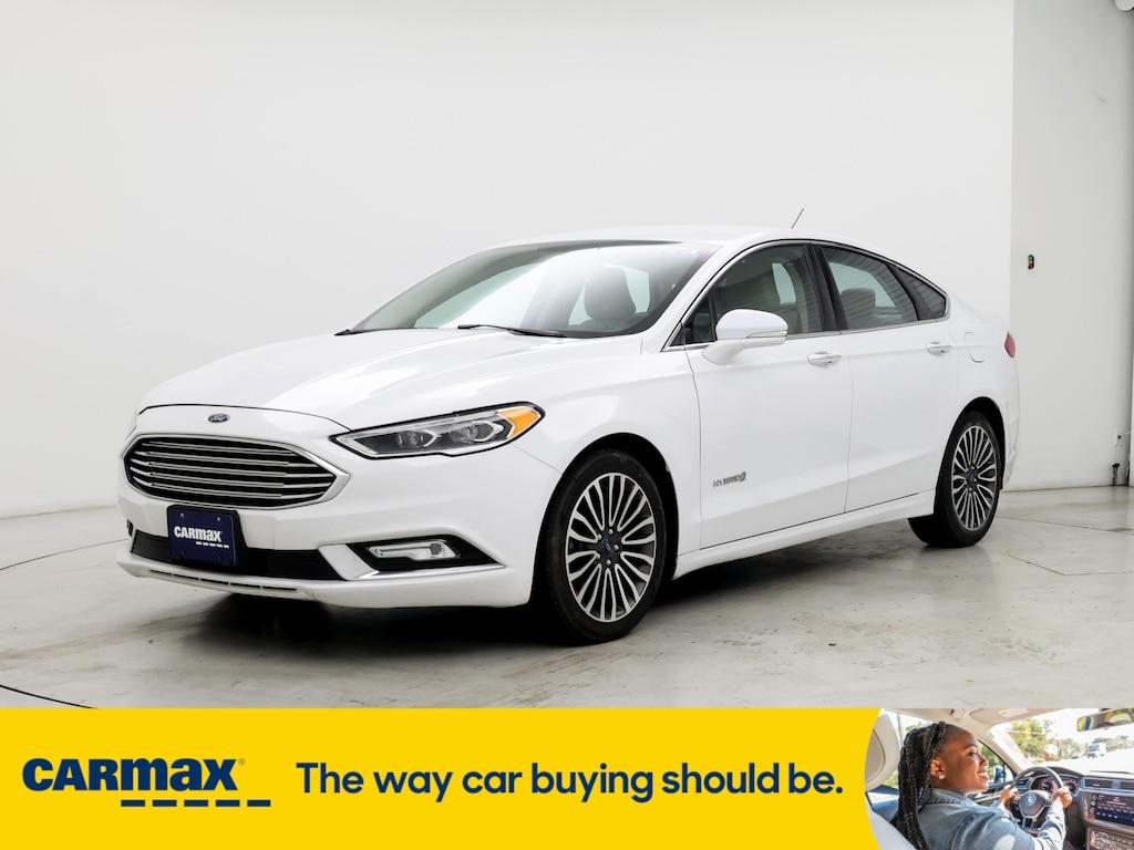 used 2018 Ford Fusion Hybrid car, priced at $14,998