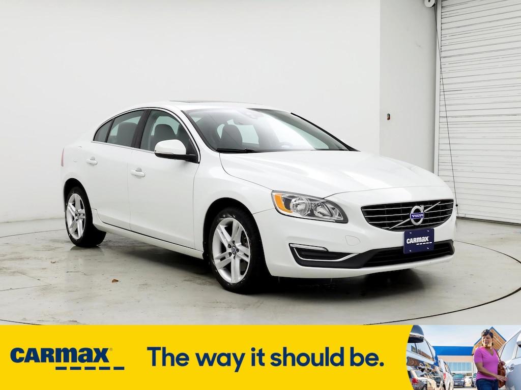 used 2015 Volvo S60 car, priced at $16,998