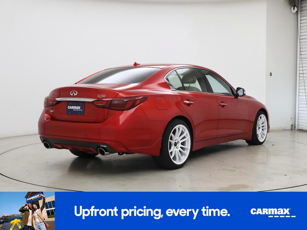 used 2021 INFINITI Q50 car, priced at $27,998