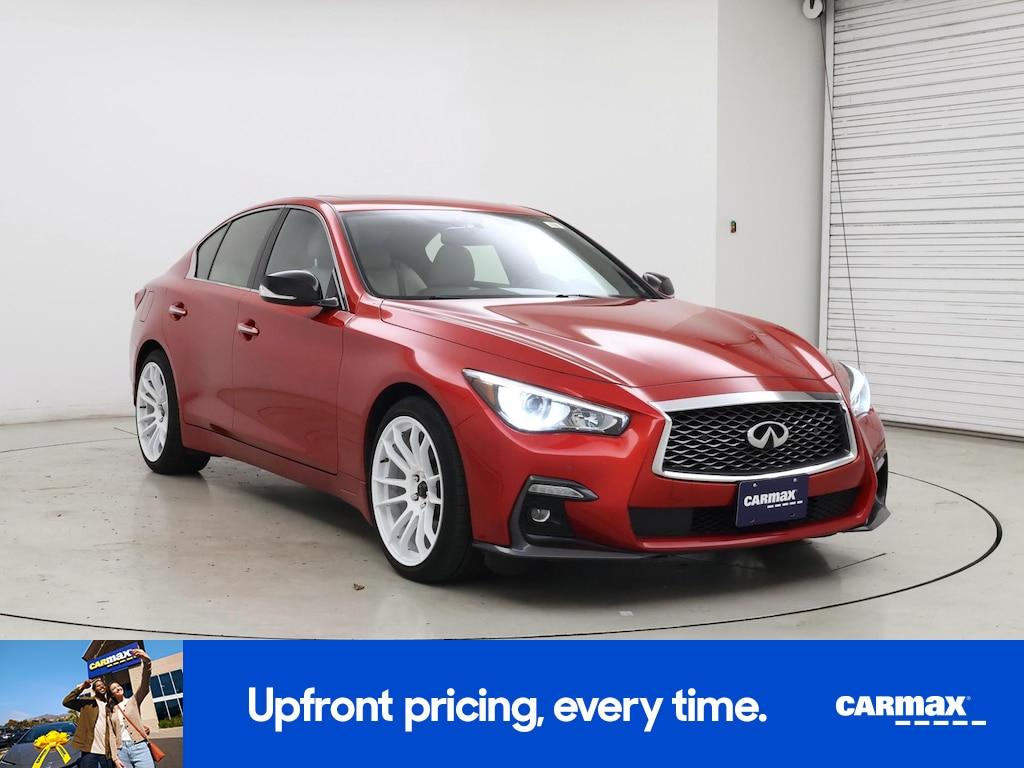 used 2021 INFINITI Q50 car, priced at $27,998