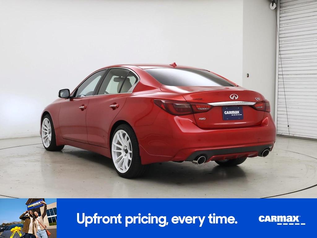 used 2021 INFINITI Q50 car, priced at $27,998