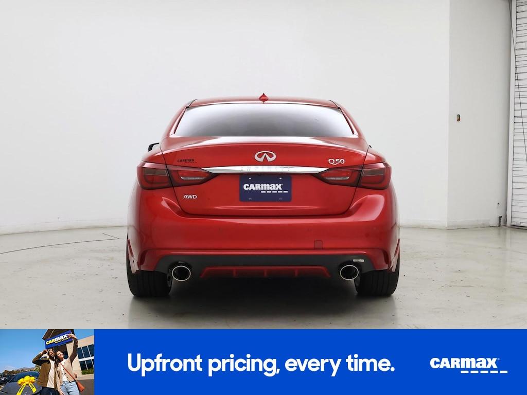 used 2021 INFINITI Q50 car, priced at $27,998