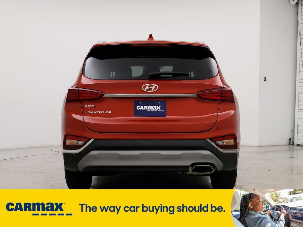 used 2019 Hyundai Santa Fe car, priced at $15,998