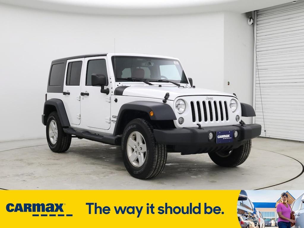 used 2017 Jeep Wrangler car, priced at $25,998