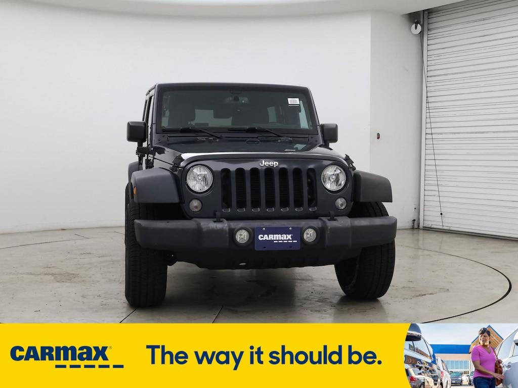 used 2016 Jeep Wrangler car, priced at $20,998
