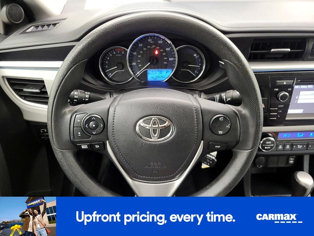 used 2015 Toyota Corolla car, priced at $13,998