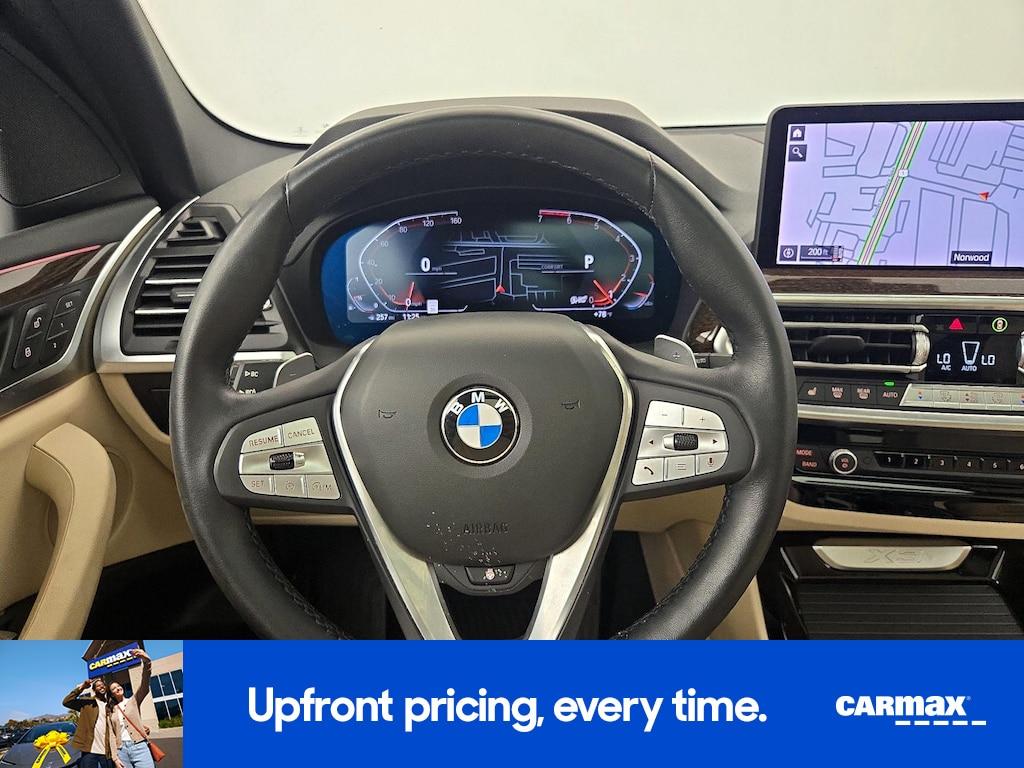 used 2022 BMW X3 car, priced at $38,998