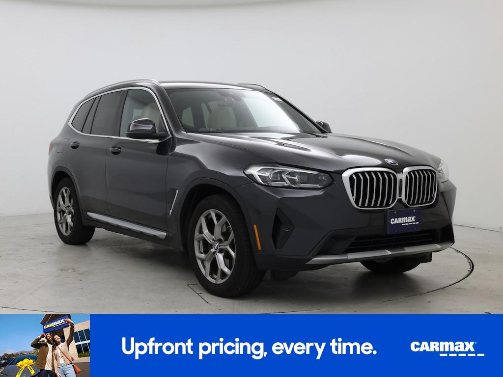 used 2022 BMW X3 car, priced at $38,998