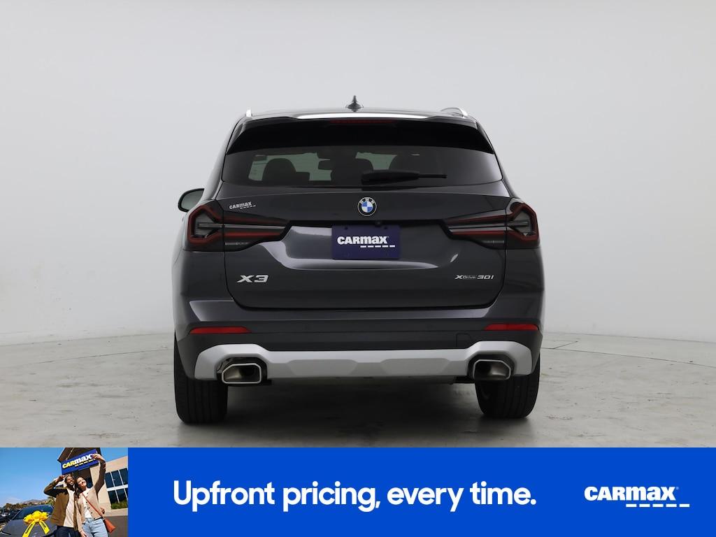 used 2022 BMW X3 car, priced at $38,998
