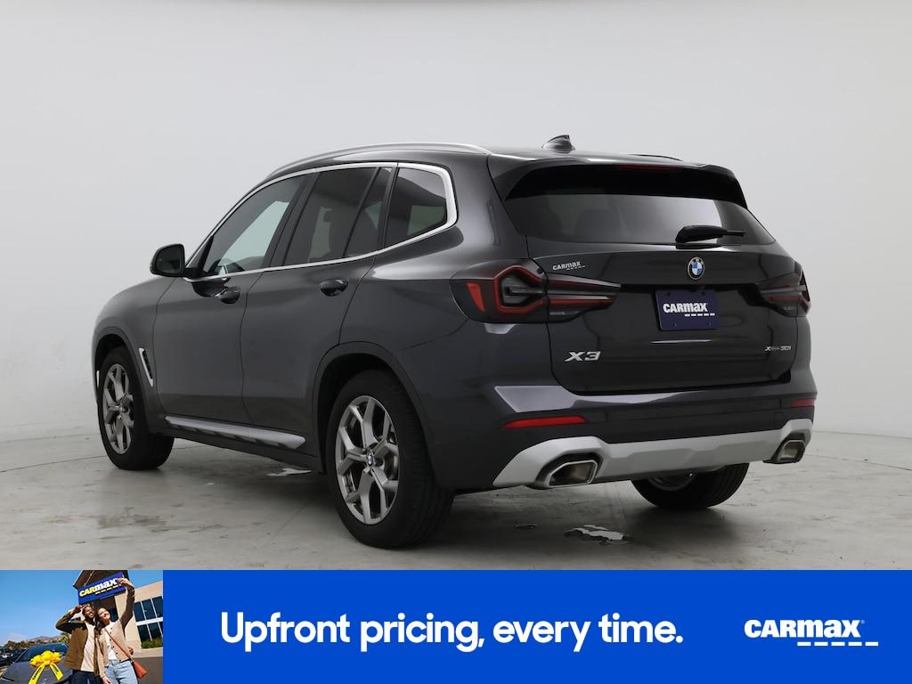 used 2022 BMW X3 car, priced at $38,998