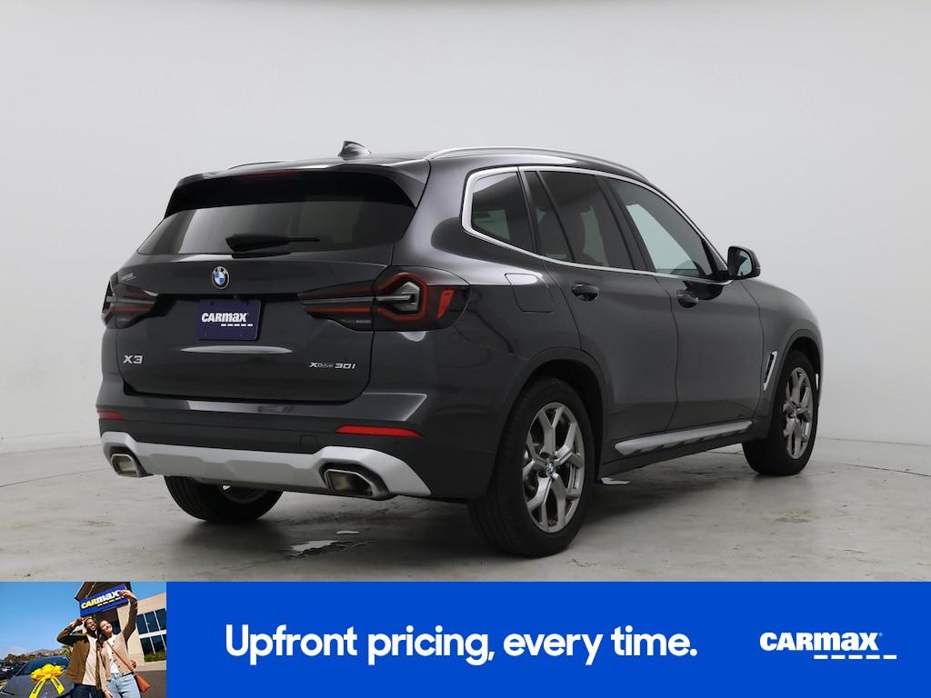 used 2022 BMW X3 car, priced at $38,998