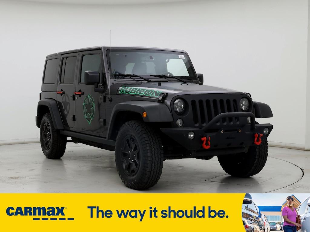 used 2016 Jeep Wrangler car, priced at $21,998