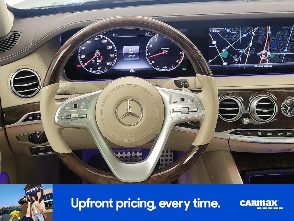 used 2019 Mercedes-Benz S-Class car, priced at $45,998