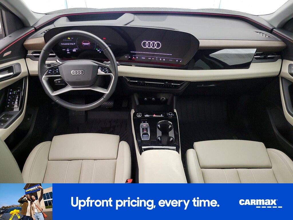 used 2025 Audi Q6 e-tron car, priced at $52,998