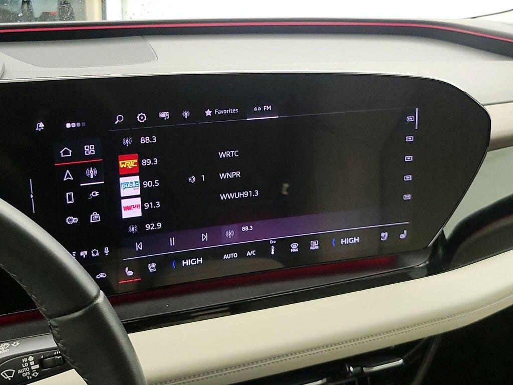 used 2025 Audi Q6 e-tron car, priced at $52,998
