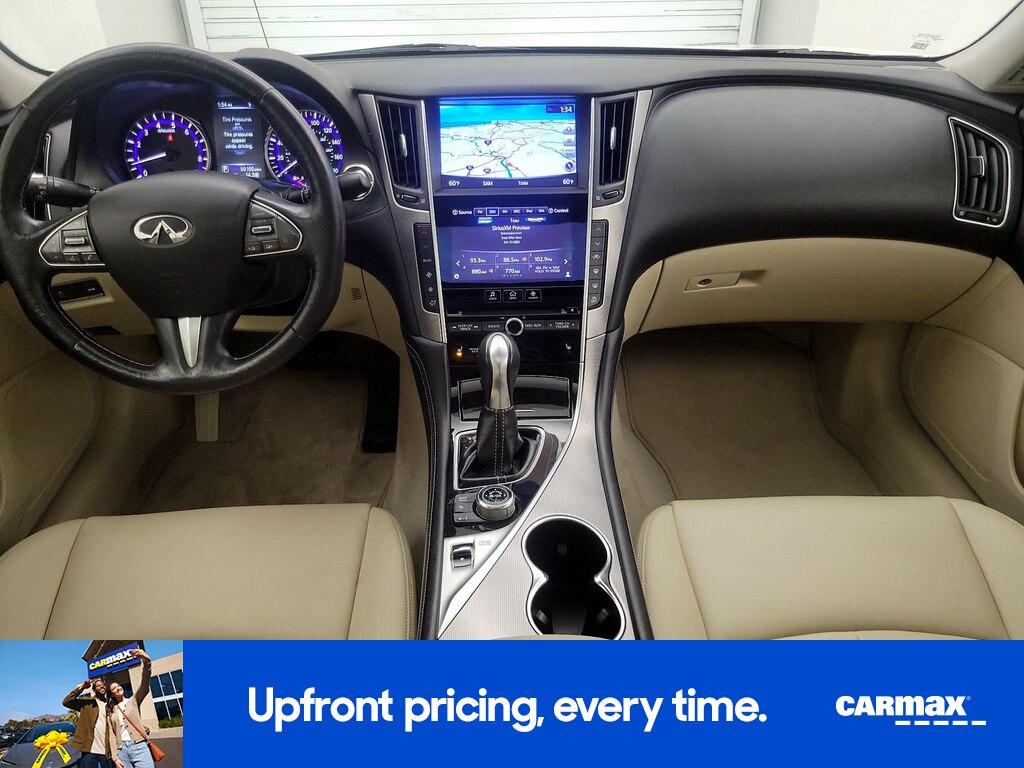 used 2015 INFINITI Q50 car, priced at $19,998