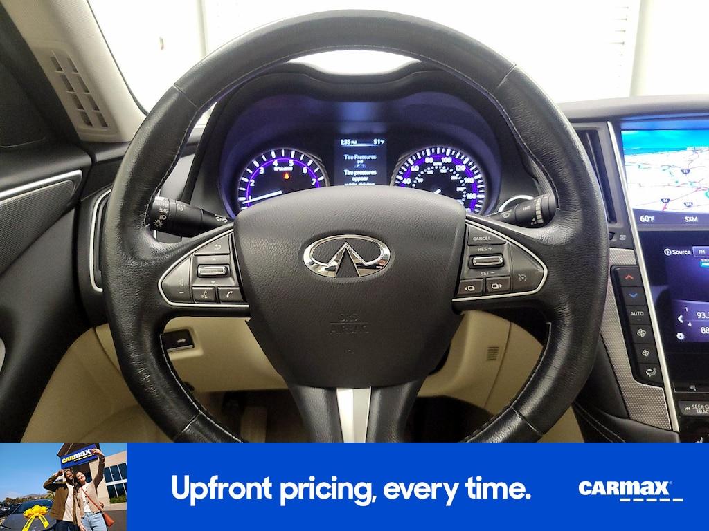 used 2015 INFINITI Q50 car, priced at $19,998