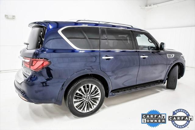 used 2021 INFINITI QX80 car, priced at $33,400