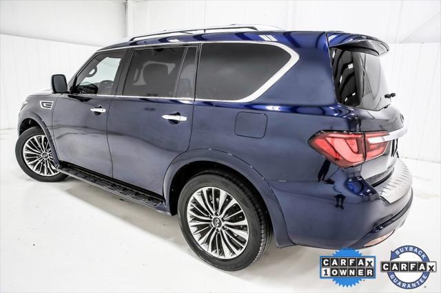 used 2021 INFINITI QX80 car, priced at $33,400