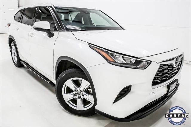 used 2020 Toyota Highlander car, priced at $22,400