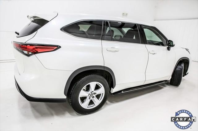 used 2020 Toyota Highlander car, priced at $22,400