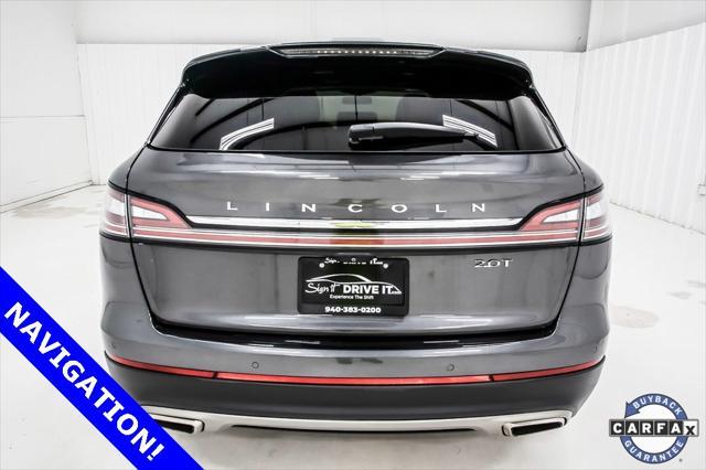 used 2019 Lincoln Nautilus car, priced at $19,148