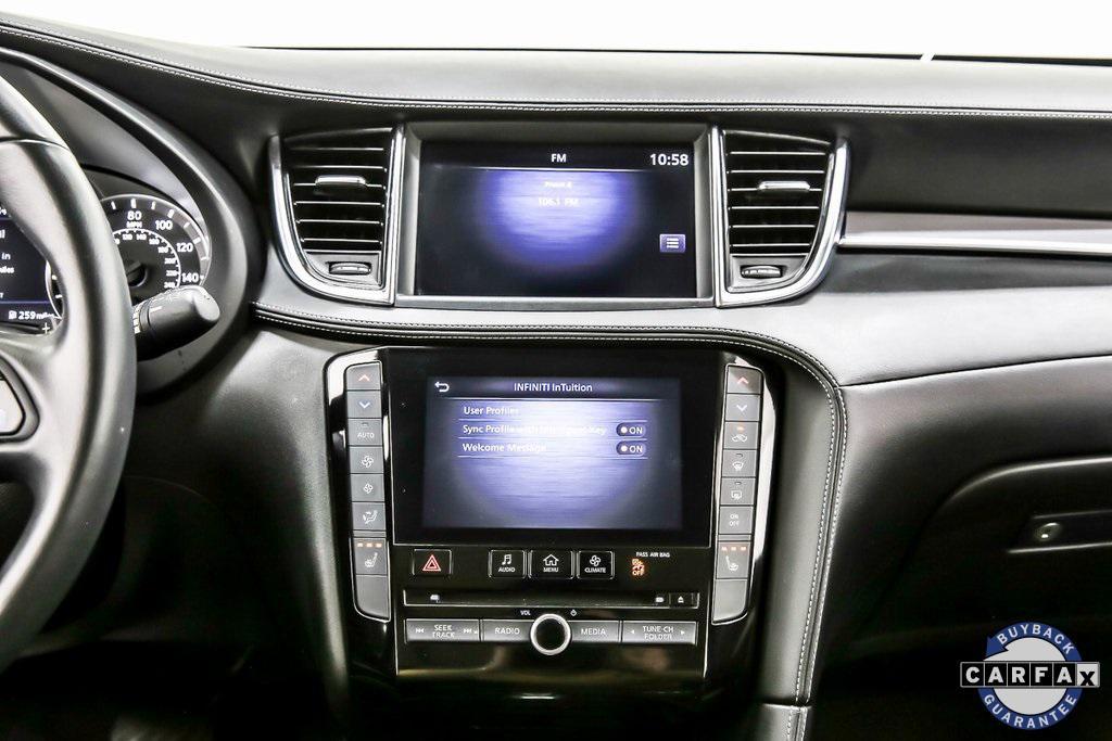 used 2021 INFINITI QX50 car, priced at $20,970