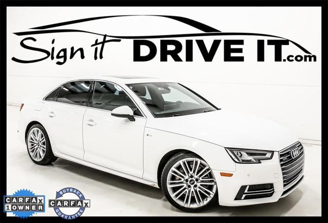 used 2017 Audi A4 car, priced at $20,550