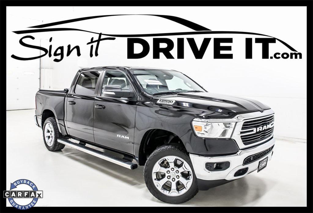 used 2021 Ram 1500 car, priced at $25,445