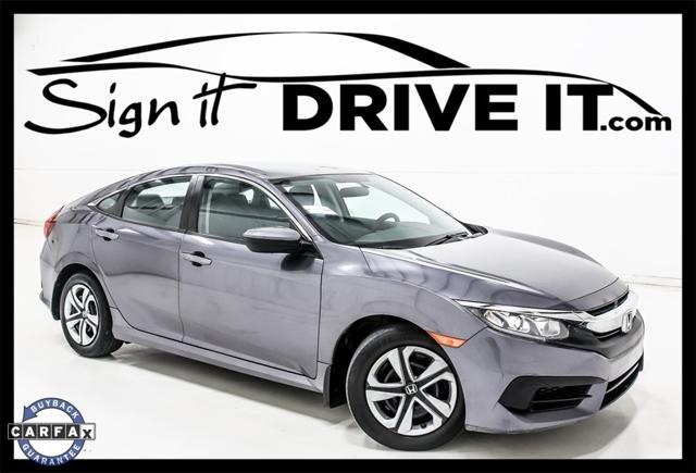 used 2016 Honda Civic car, priced at $11,997