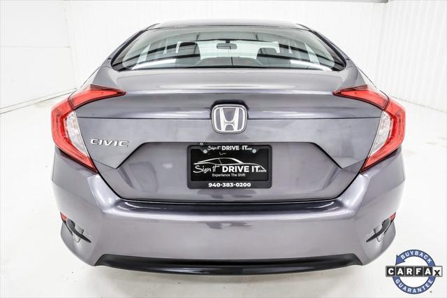 used 2016 Honda Civic car, priced at $11,997