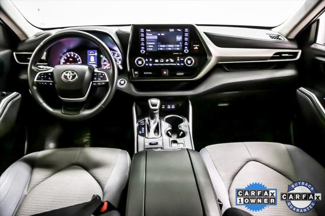 used 2022 Toyota Highlander car, priced at $27,797