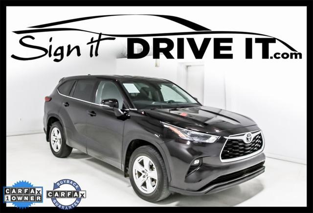 used 2022 Toyota Highlander car, priced at $27,797