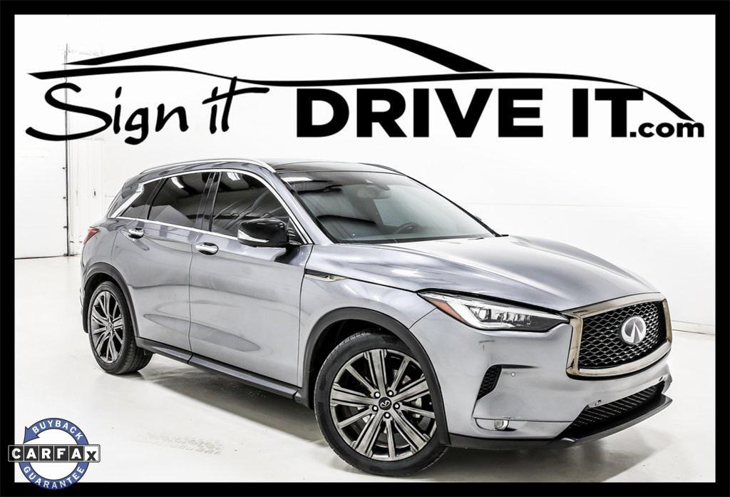used 2020 INFINITI QX50 car, priced at $15,897