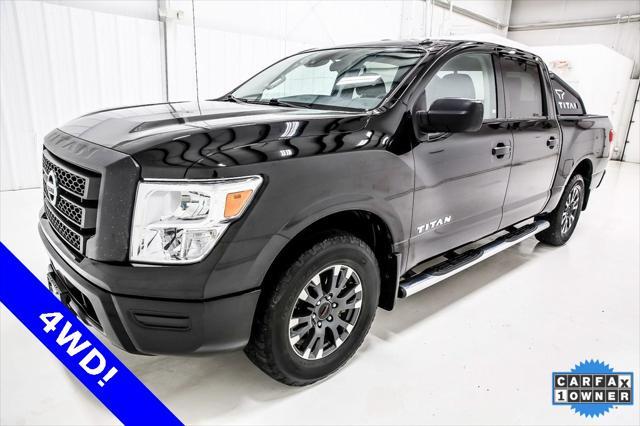 used 2021 Nissan Titan car, priced at $27,728