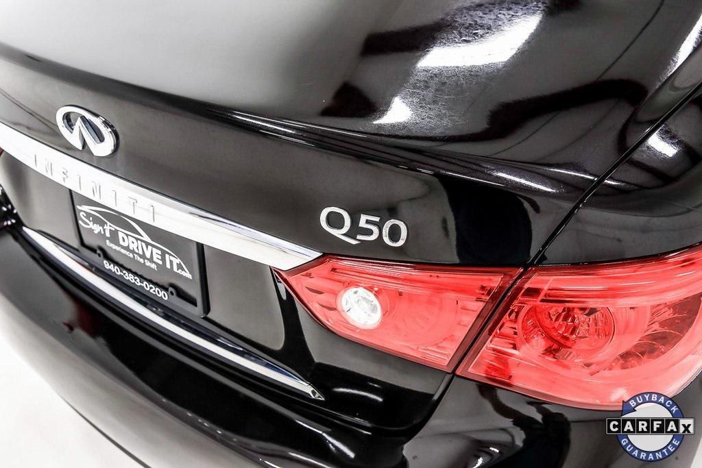 used 2016 INFINITI Q50 car, priced at $15,671