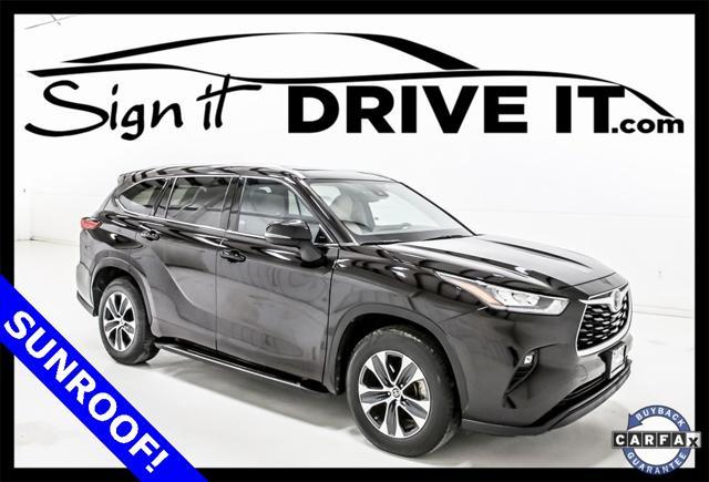 used 2020 Toyota Highlander car, priced at $27,739