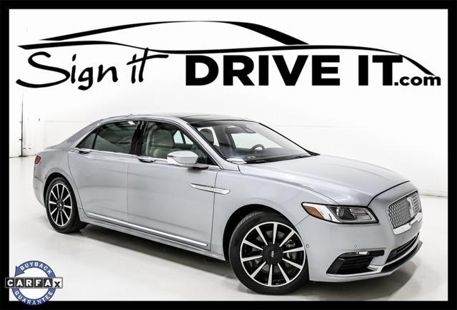 used 2020 Lincoln Continental car, priced at $29,997
