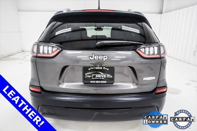 used 2019 Jeep Cherokee car, priced at $13,222